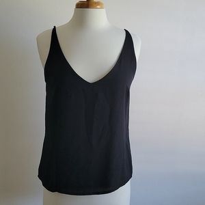 Black Flowy Tank top